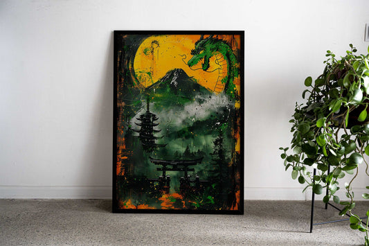 Spiritual Asian Paradise Asian Style Poster | Wall Art for Home & Office | High-Quality Print - High-Quality Visual Display