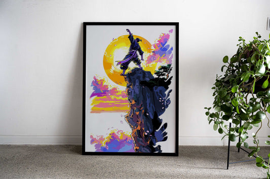 Spiritual Nature Asian Style Poster | Wall Art for Home & Office | High-Quality Print - High-Quality Visual Display