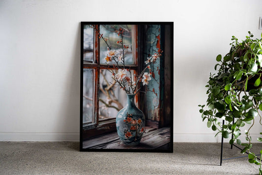 Still life room Japanese Asian Style Poster | Wall Art for Home & Office | High-Quality Print - High-Quality Visual Display