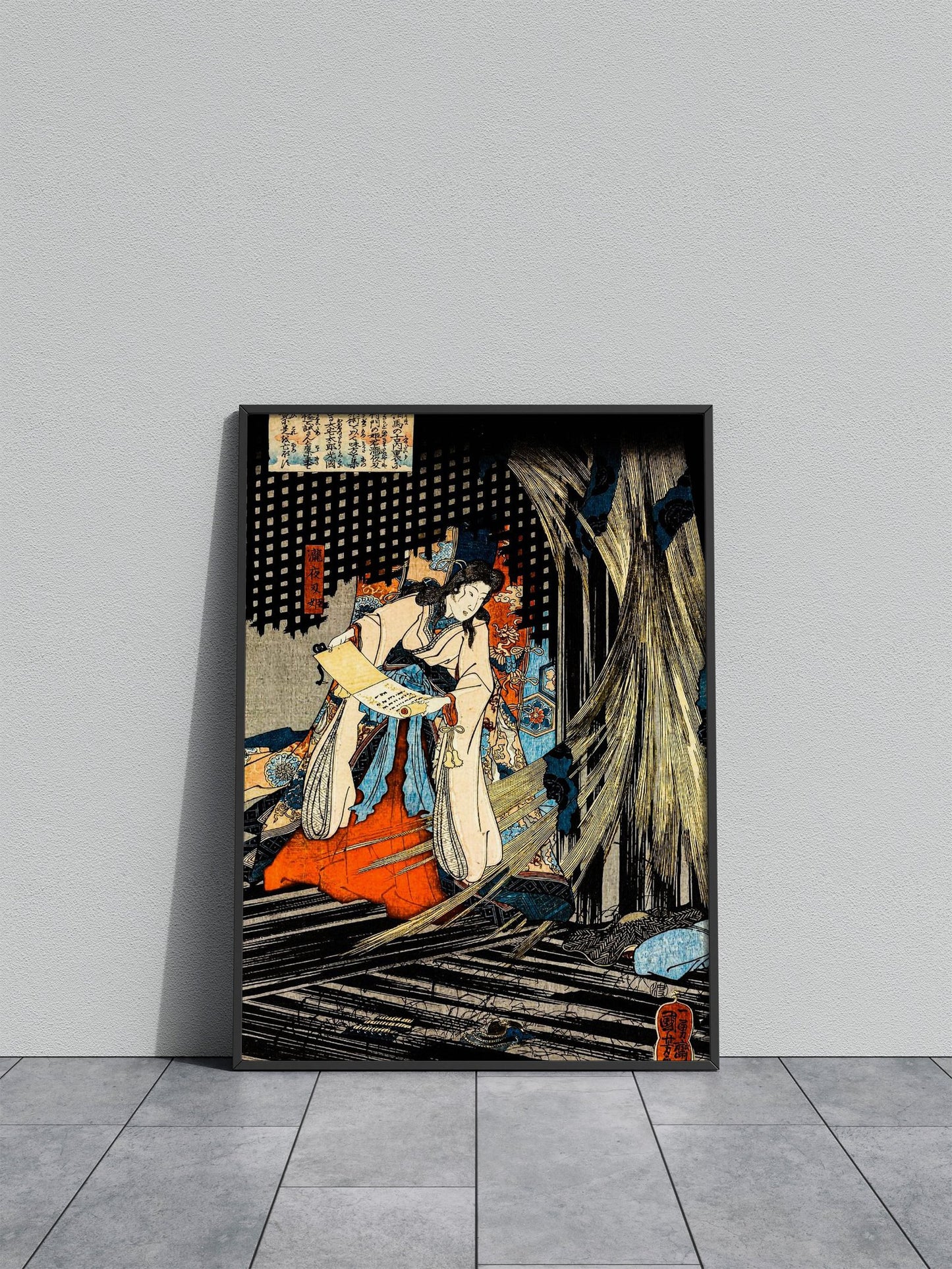 Takiyasha the Witch Japan Asian Style Poster | Wall Art for Home & Office | High-Quality Print