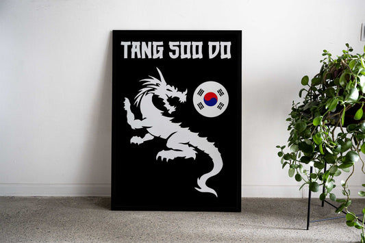 Tang Soo Do Martial Arts Asian Style Poster | Wall Art for Home & Office | High-Quality Print - High-Quality Visual Display