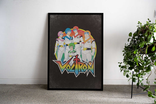 Team Voltron Asian Style Poster | Wall Art for Home & Office | High-Quality Print - High-Quality Visual Display