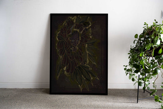 The darkness Asian Style Poster | Wall Art for Home & Office | High-Quality Print - High-Quality Visual Display