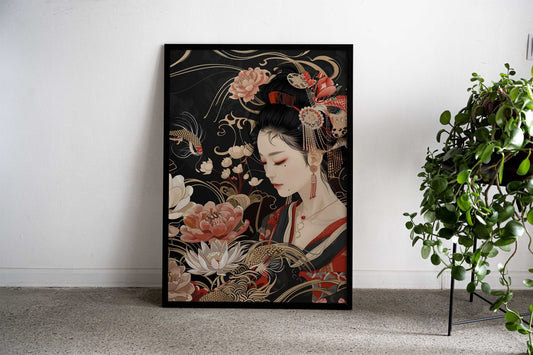 Traditional Elegance Asian Style Poster | Wall Art for Home & Office | High-Quality Print - High-Quality Visual Display