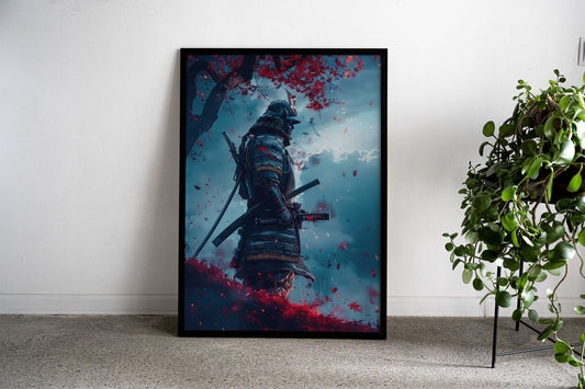Traditional Samurai Armor Asian Style Poster | Wall Art for Home & Office | High-Quality Print - High-Quality Visual Display