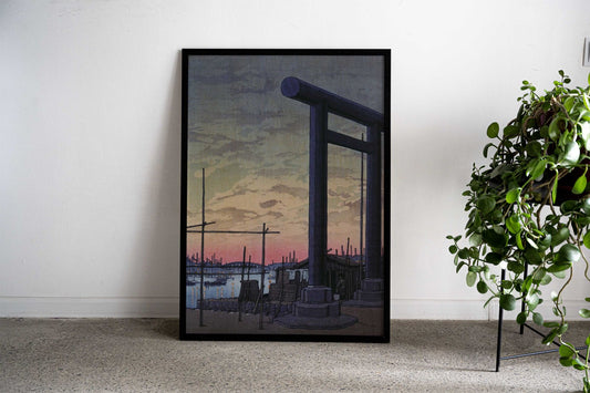 Tsukuda Sumiyoshi Shrine Asian Style Poster | Wall Art for Home & Office | High-Quality Print - High-Quality Visual Display