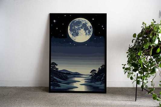 Ukiyo e Katsuta Shinemon Asian Style Poster | Wall Art for Home & Office | High-Quality Print - High-Quality Visual Display