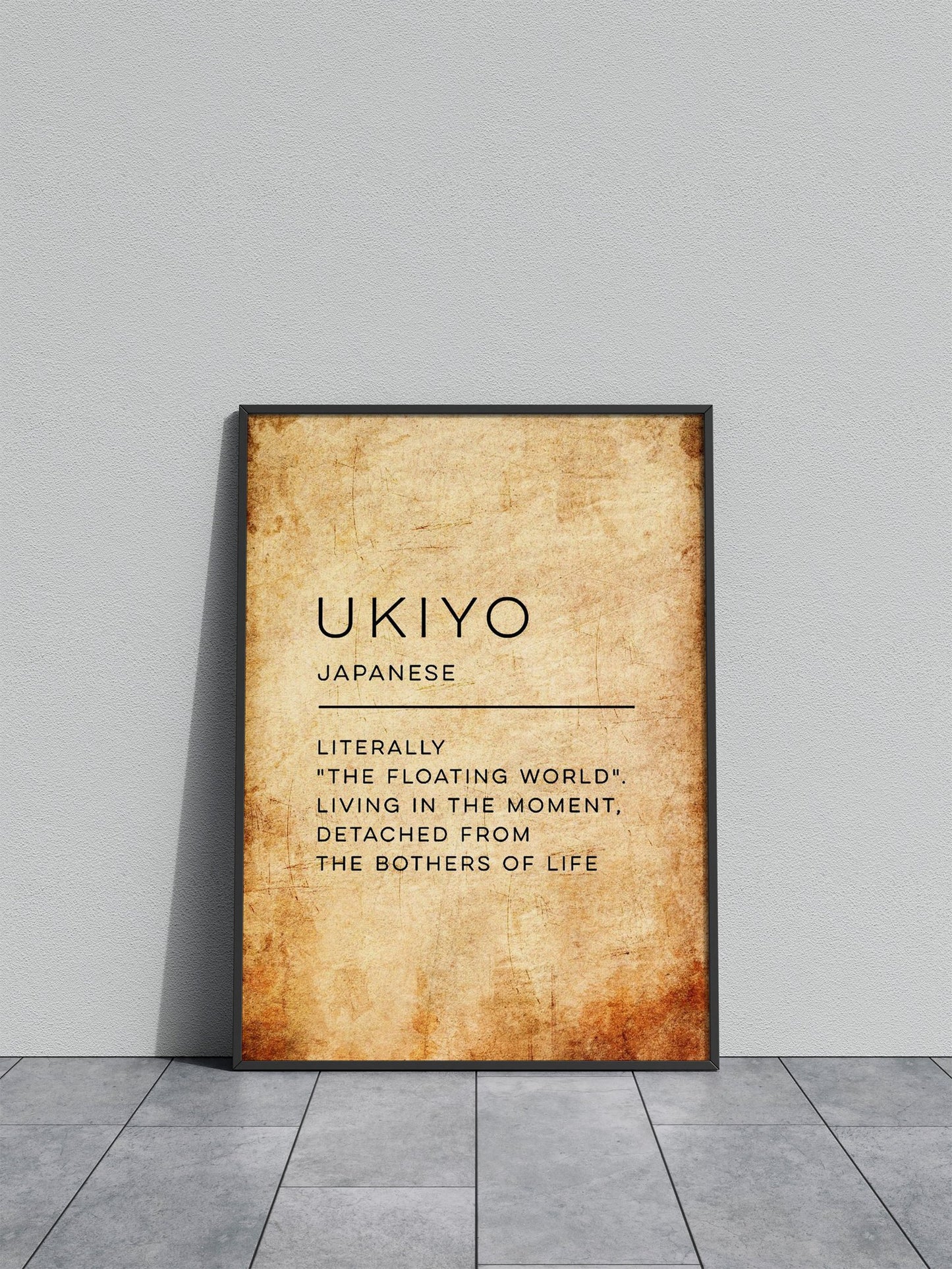 Ukiyo Asian Style Poster | Wall Art for Home & Office | High-Quality Print - High-Quality Visual Display