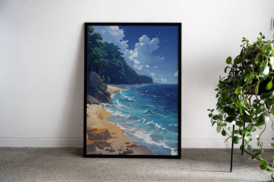 Untouched Asian Style Poster | Wall Art for Home & Office | High-Quality Print - High-Quality Visual Display