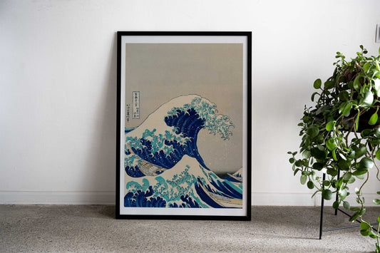 Vintage Japanese Waves Asian Style Poster | Wall Art for Home & Office | High-Quality Print - High-Quality Visual Display