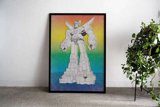 Voltron № 13 Asian Style Poster | Wall Art for Home & Office | High-Quality Print - High-Quality Visual Display