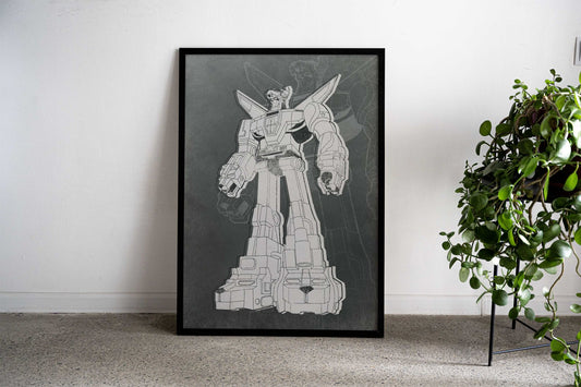Voltron № 15 Asian Style Poster | Wall Art for Home & Office | High-Quality Print - High-Quality Visual Display