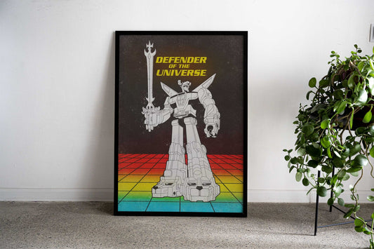 Voltron № 9 Asian Style Poster | Wall Art for Home & Office | High-Quality Print - High-Quality Visual Display