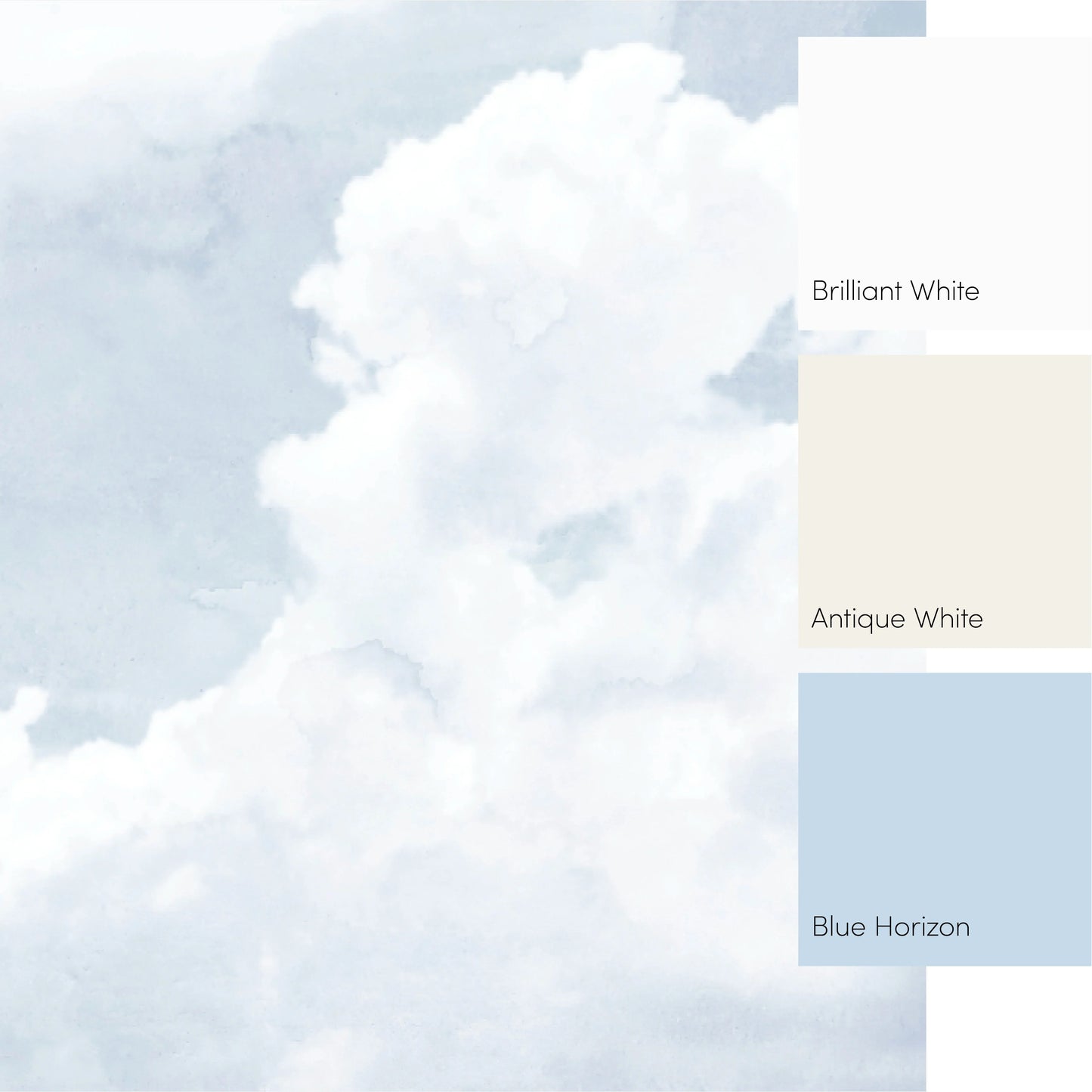 Blue Early Light Mural