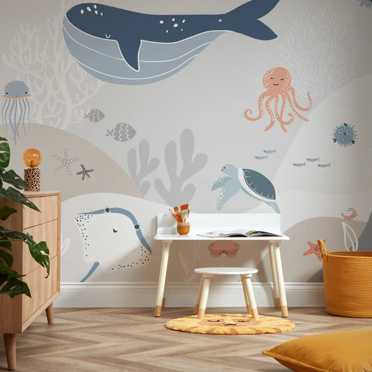 Neutral Under the Sea Mural