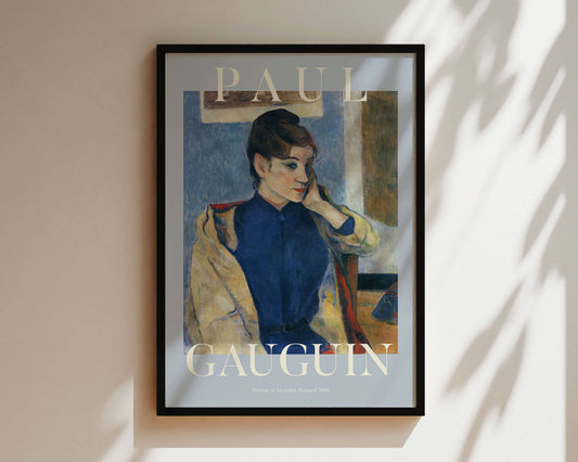 Paul Gauguin - Portrait of Madeline Bernard, 1888