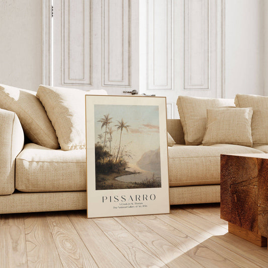 Camille Pissarro - A Creek in St. Thomas