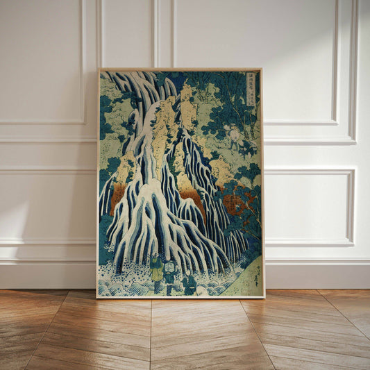 Katsushika Hokusai - Shimotsuke Kurokami-Yama Kurifuri no Taki