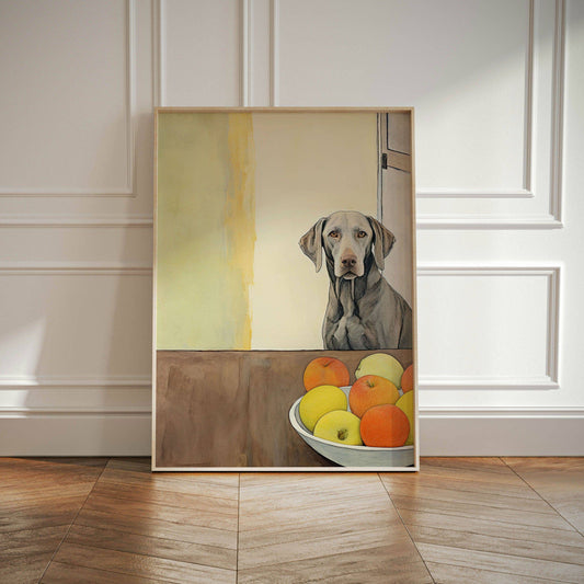 Vive la Dog Illustration Print