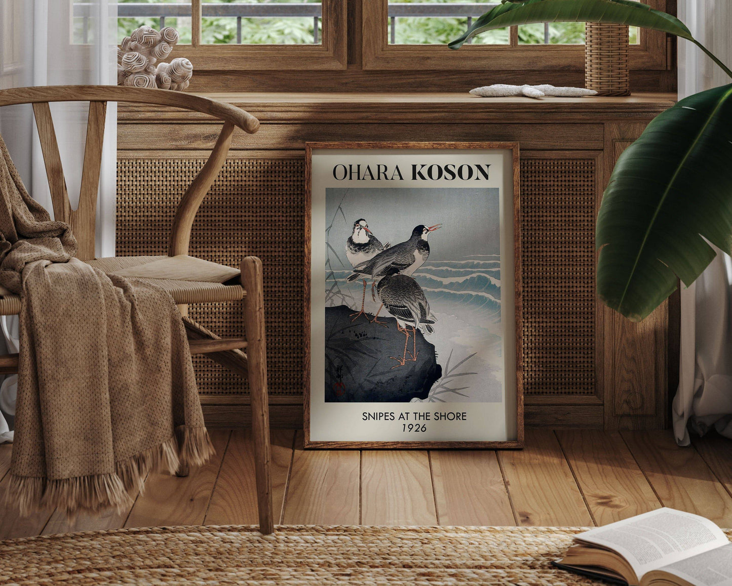 Ohara Koson - Snipes at the Shore