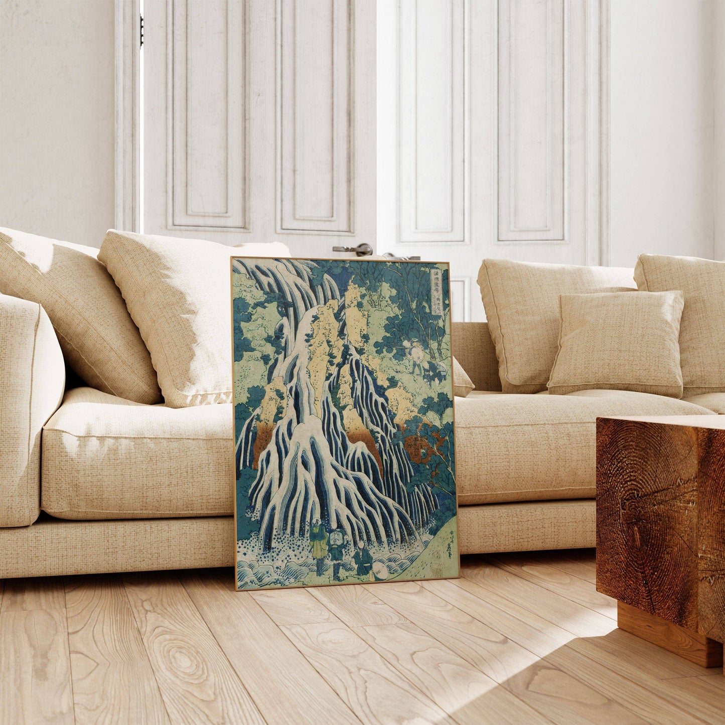 Katsushika Hokusai - Shimotsuke Kurokami-Yama Kurifuri no Taki