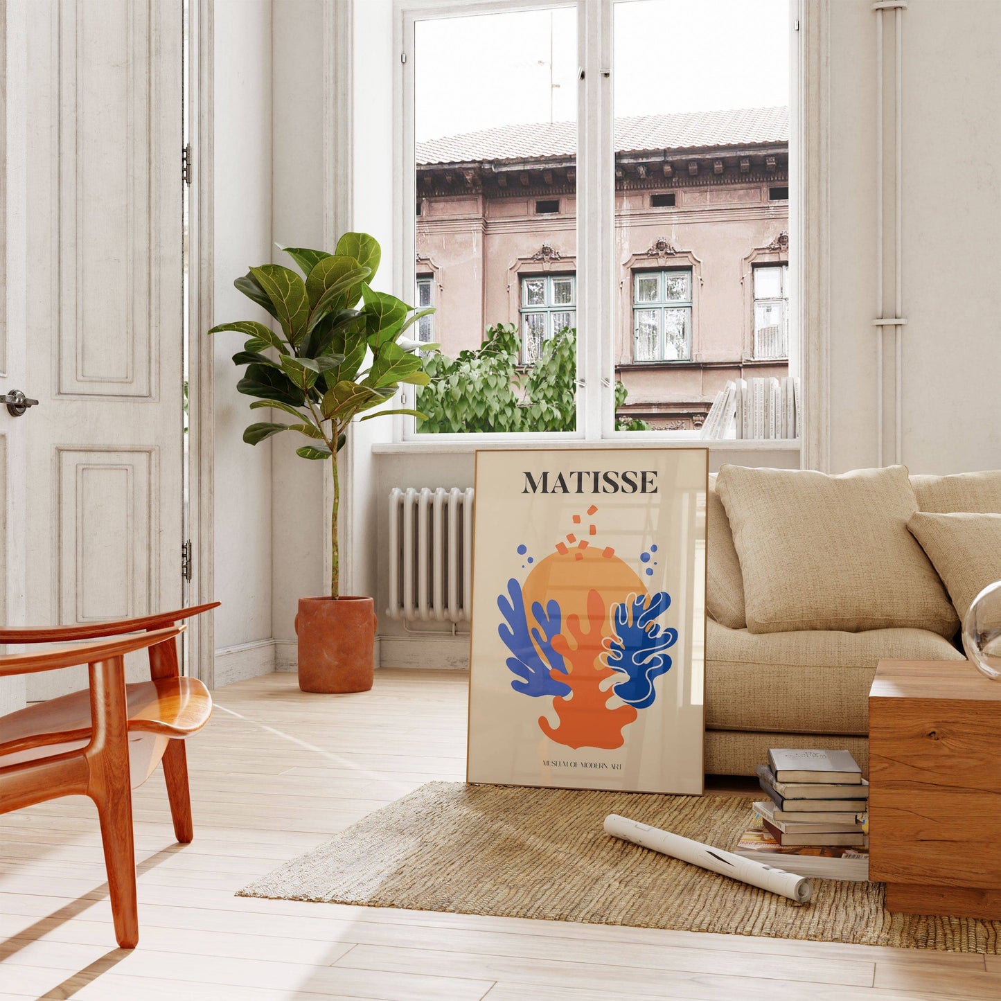 Matisse Modern Illustration Print No6