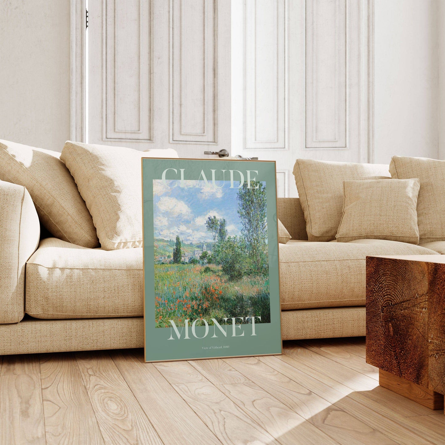 Claude Monet - View of Vétheuil