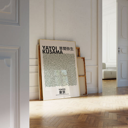 Yayoi Kusama - Green Dots 3