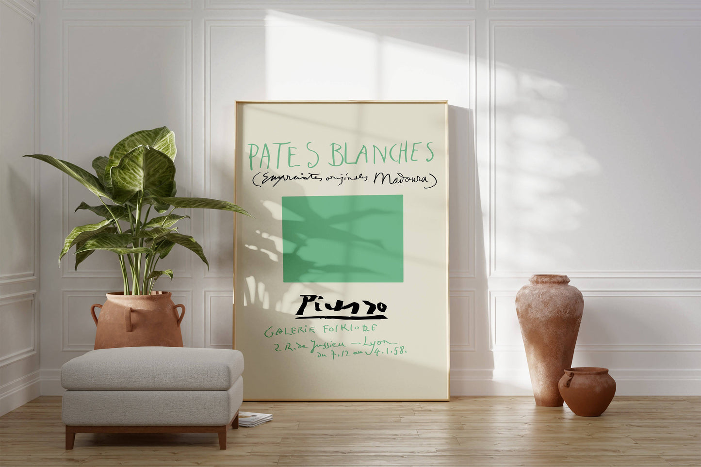 Picasso - Green Pates Blanches