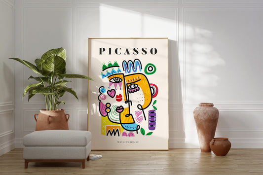 Picasso Modern Illustration Print No3