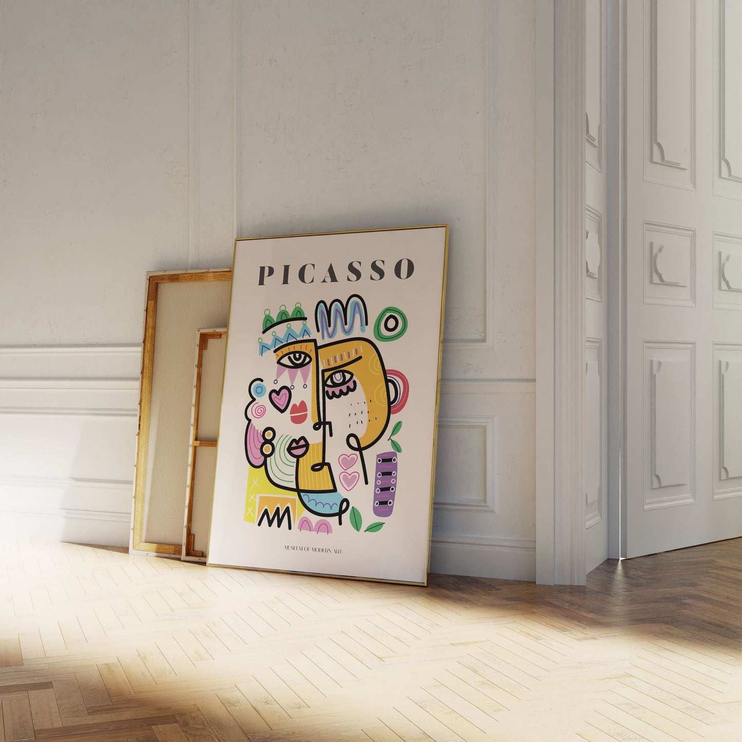 Picasso Modern Illustration Print No3