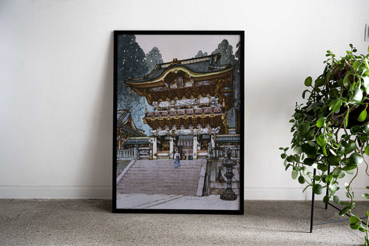 Yomei Gate Asian Style Poster | Wall Art for Home & Office | High-Quality Print - High-Quality Visual Display
