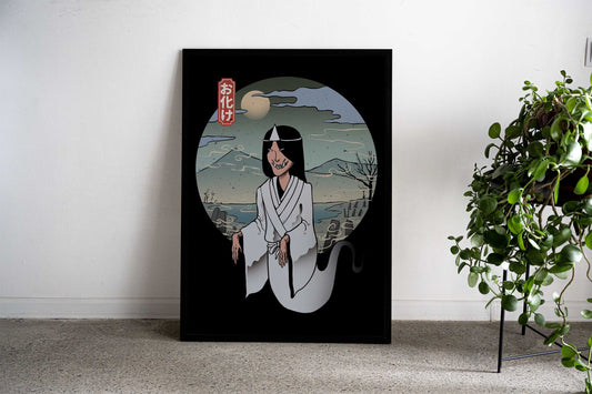 Yukionna yokai ghost Asian Style Poster | Wall Art for Home & Office | High-Quality Print - High-Quality Visual Display