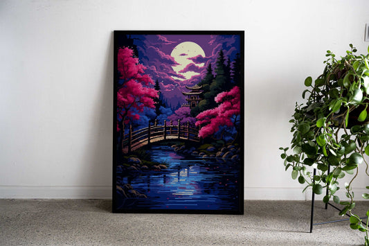 Zen Garden Japanese Art Asian Style Poster | Wall Art for Home & Office | High-Quality Print - High-Quality Visual Display
