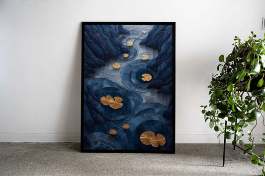 Zen IV Asian Style Poster | Wall Art for Home & Office | High-Quality Print - High-Quality Visual Display