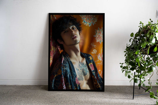 Zen Intensity Asian Style Poster | Wall Art for H ome & Office | High-Quality Print - High-Quality Visual Display