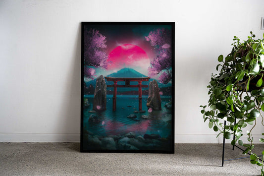 Zen Asian Style Poster | Wall Art for Home & O ffice | High-Quality Print - High-Quality Visual Display