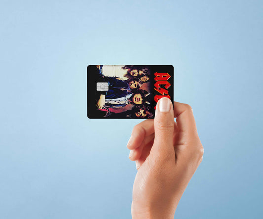 AC-DC - Premium Vinyl Credit Card Skin Cover by Wonderwallsboutique