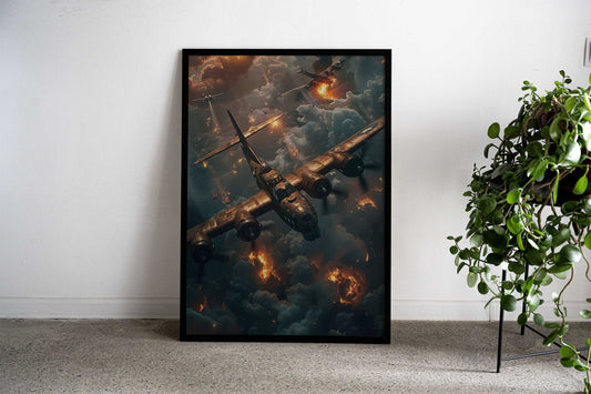 air battle 1945 Asian Style Poster | Wall Art for Home & Office | High-Quality Print