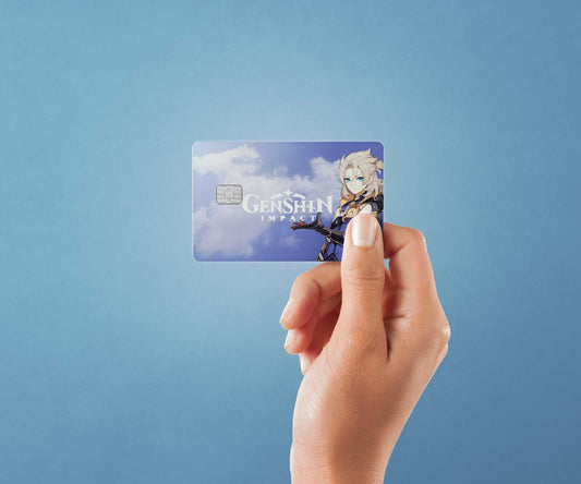 Albedo Design | Credit Card Sticker | Small Chip | Credit Card Skin