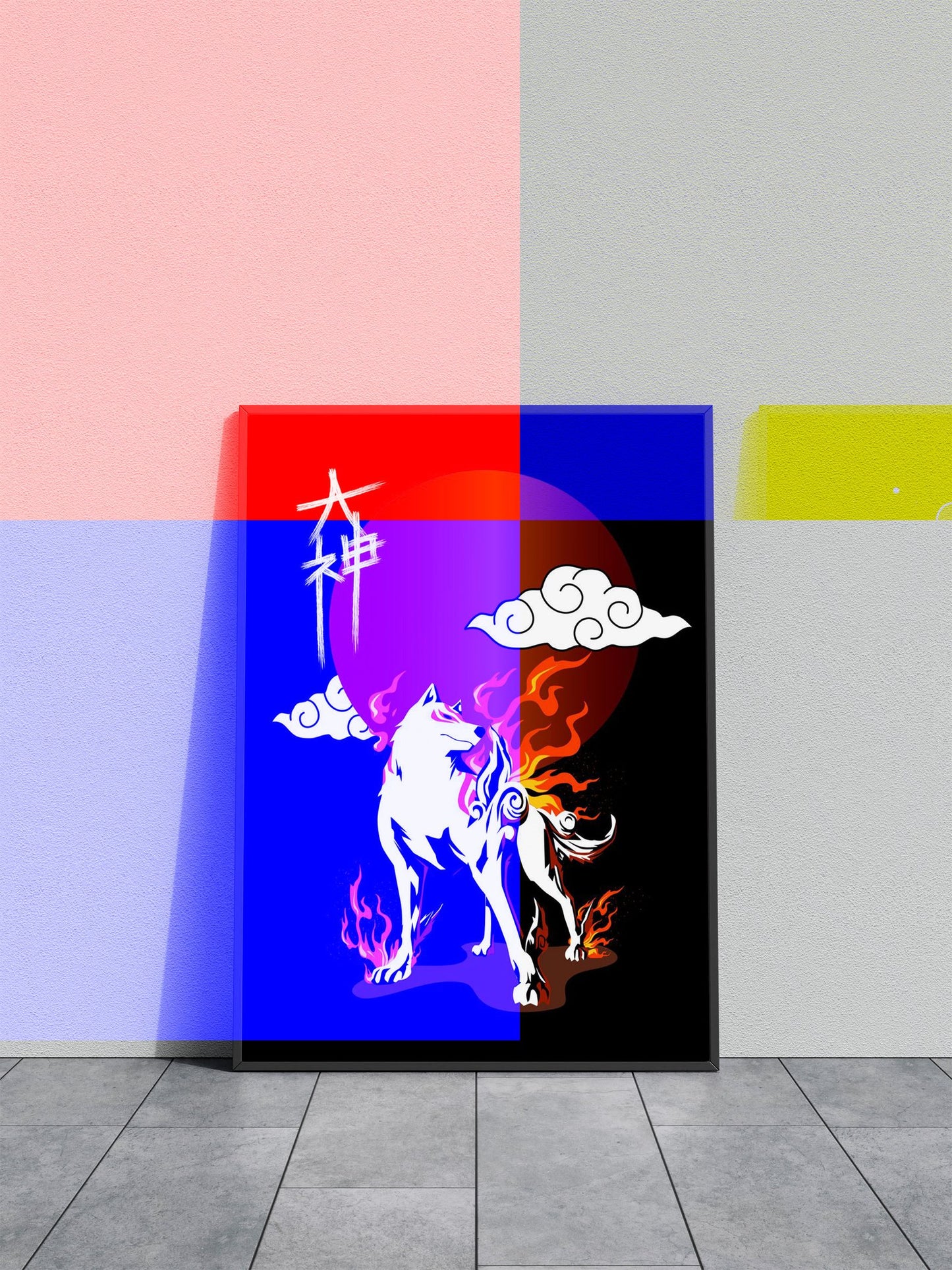 amaterasu okami Asian Style Poster | Wall Art for Home & Office | High-Quality Print