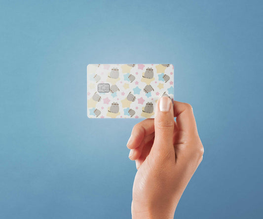 Anniversary Pattern Design | Credit Card Sticker | Small Chip | Credit Card Skin