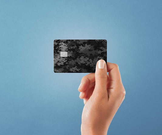 Ape Digi Camo Design | Credit Card Sticker | Small Chip | Credit Card Skin