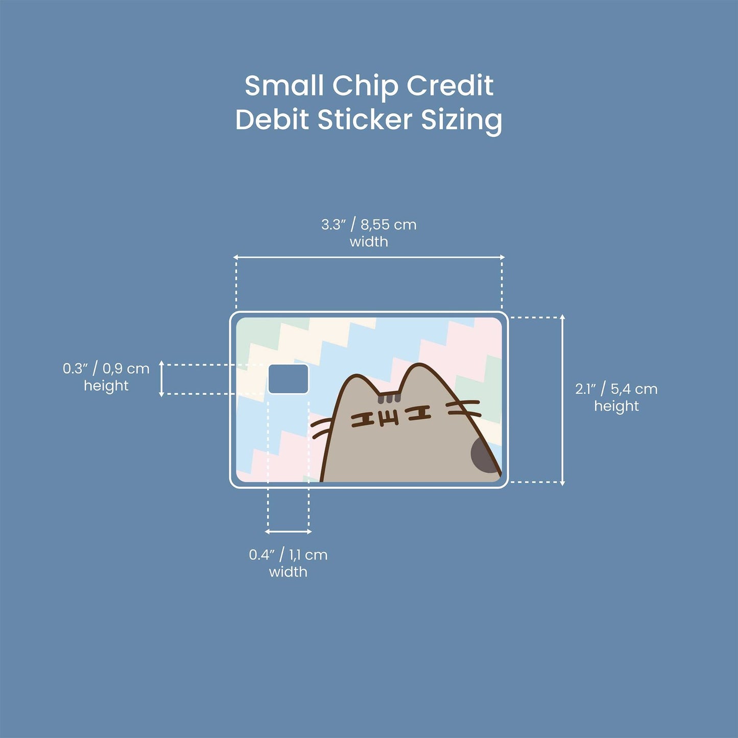 Are You Sure Design | Credit Card Sticker | Small Chip | Credit Card Skin