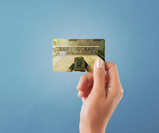 Bomb Has Been Planted Design | Credit Card Sticker | Small Chip | Credit Card Skin