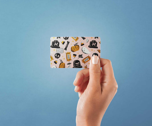 Boo Design | Credit Card Sticker | Small Chip | Credit Card Skin