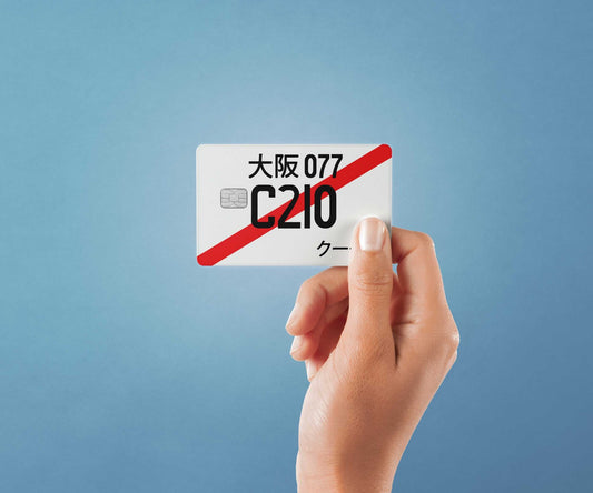 C210 Design | Credit Card Sticker | Small Chip | Credit Card Skin
