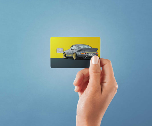 Carrera RSR Design | Credit Card Sticker | Small Chip | Credit Card Skin