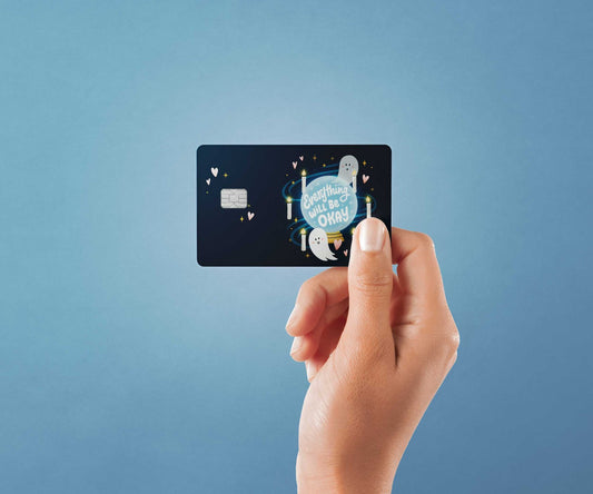 Crystal Ball Design | Credit Card Sticker | Small Chip | Credit Card Skin