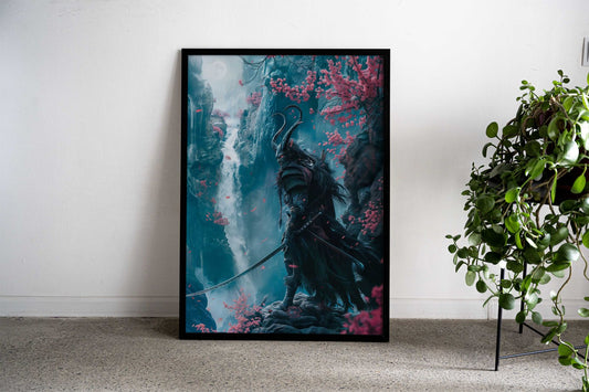 devil samurai shogun Asian Style Poster | Wall Art for Home & Office | High-Quality Print - High-Quality Visual Display